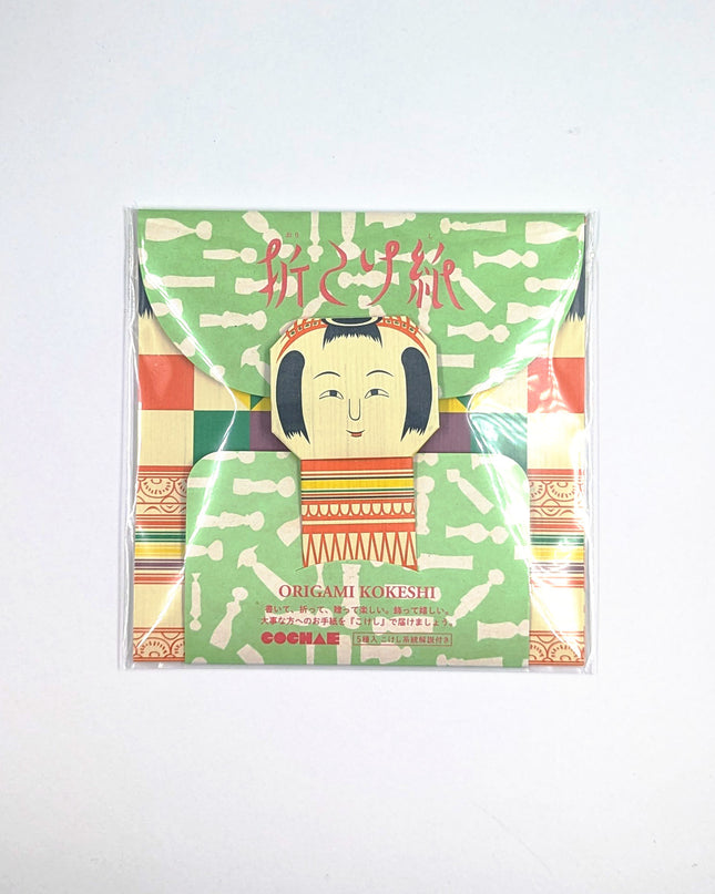 COCHAE Ori-kokeshi message card set