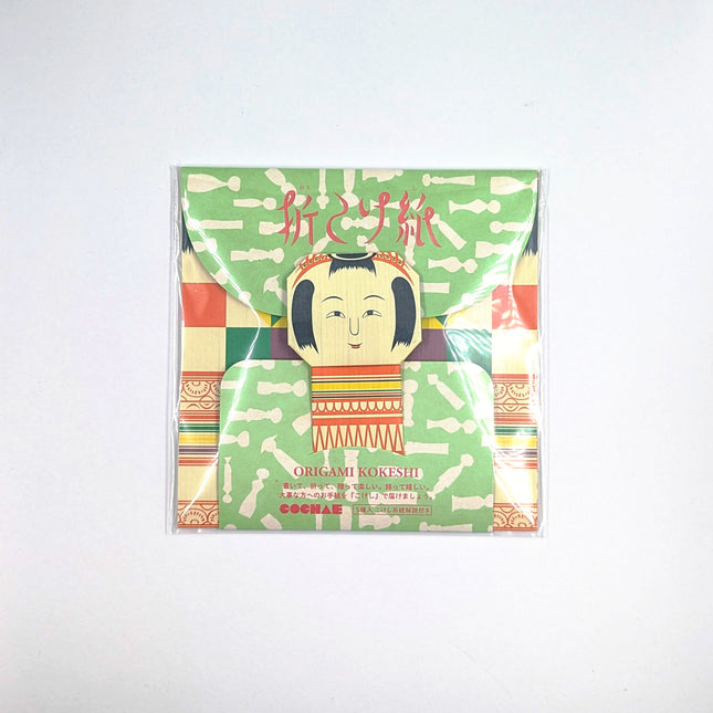 COCHAE Ori-kokeshi message card set