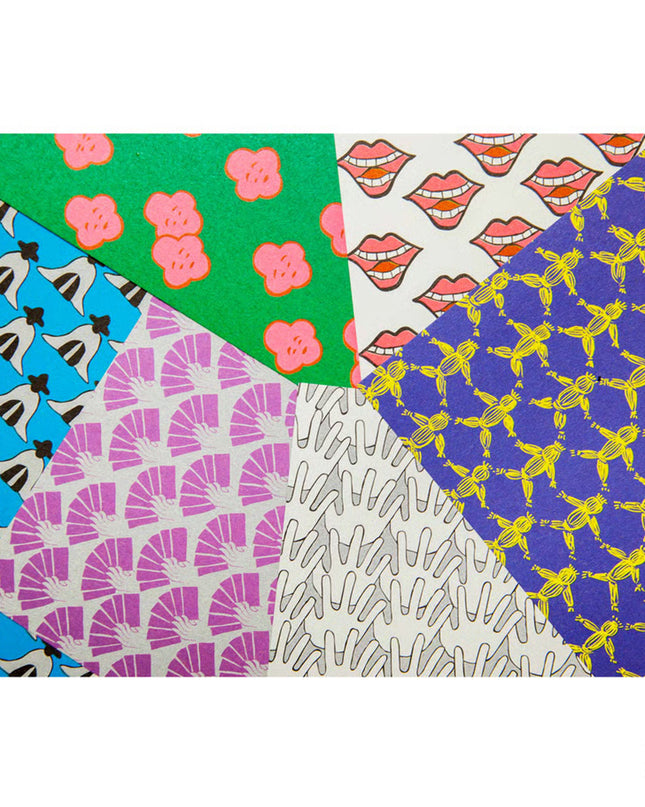 COCHAE Kyoden Chiyogami Design Paper B inside