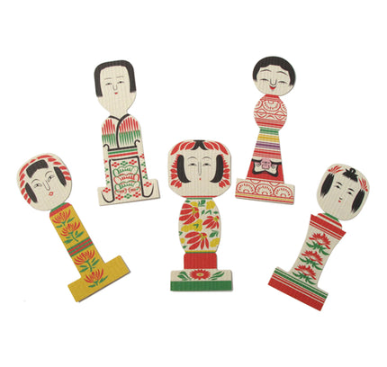 COCHAE Kokeshi Bookmark