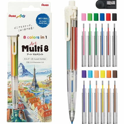 PENTEL Art Multi8 Set