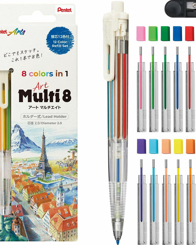 PENTEL Art Multi8 Set
