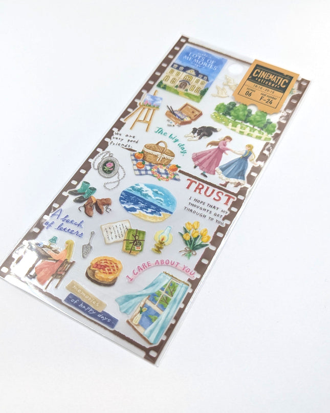 MINDWAVE Cinema Stickers Girl