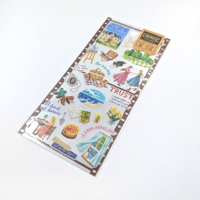 MINDWAVE Cinema Stickers Girl