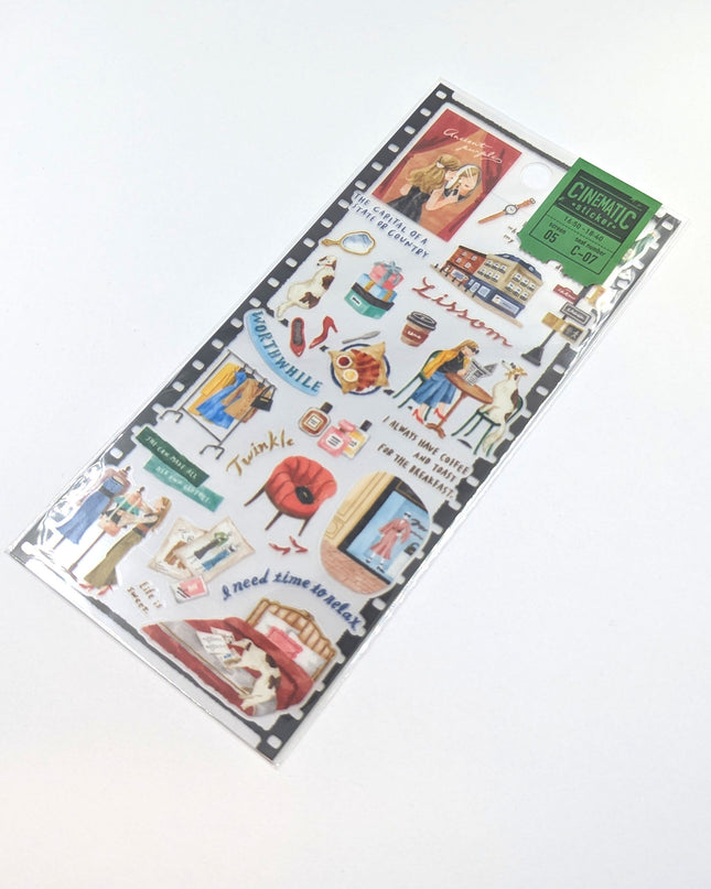 MINDWAVE Cinema Stickers Girl