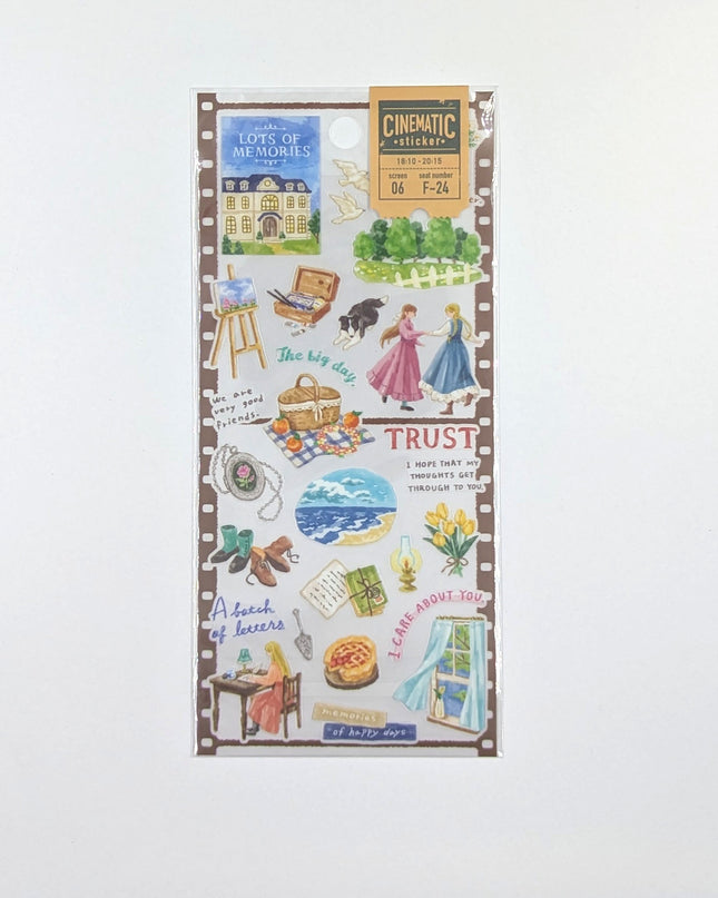 MINDWAVE Cinema Stickers Girl