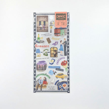 MINDWAVE Cinema Stickers Love Story
