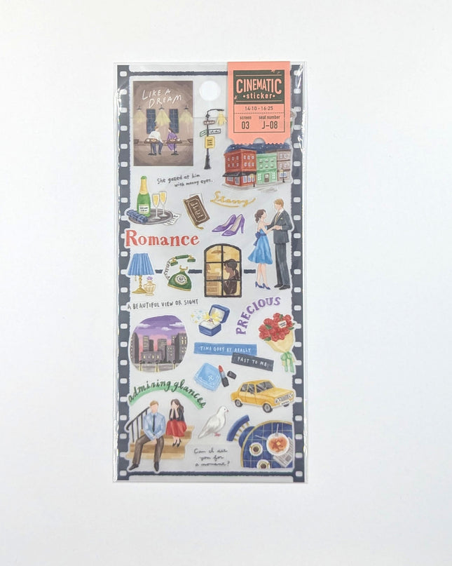 MINDWAVE Cinema Stickers Love Story