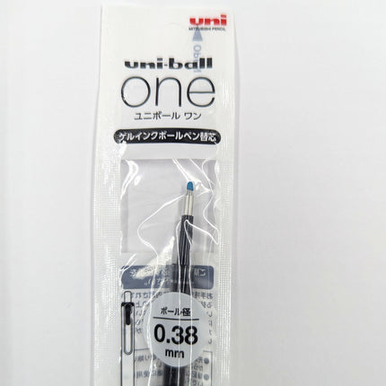 MITSUBISHI PENCIL Uni Ball One Refill  UMR-38S black close up