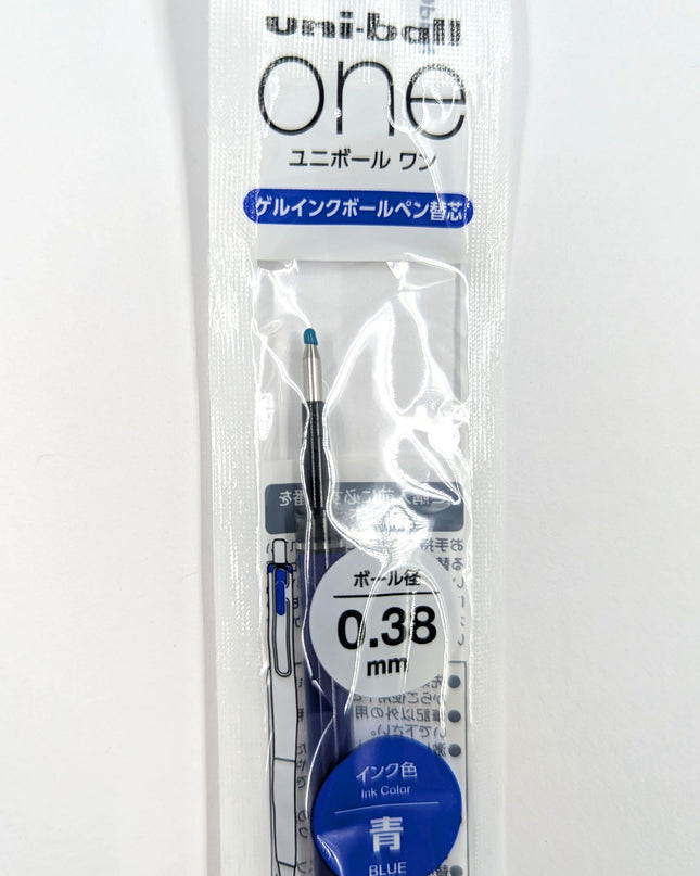 MITSUBISHI PENCIL Uni Ball One Refill  UMR-38S blue