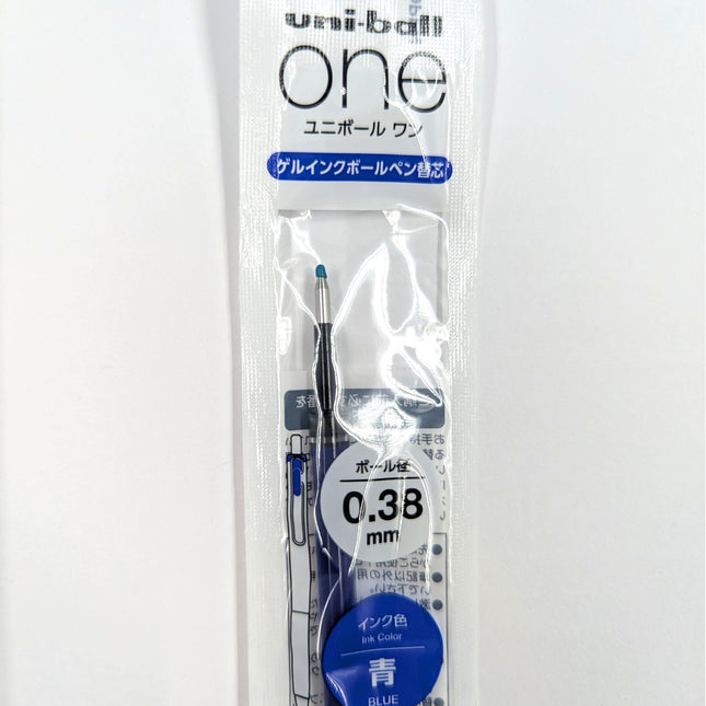 MITSUBISHI PENCIL Uni Ball One Refill  UMR-38S blue