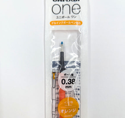 MITSUBISHI PENCIL Uni Ball One Refill  UMR-38S orange