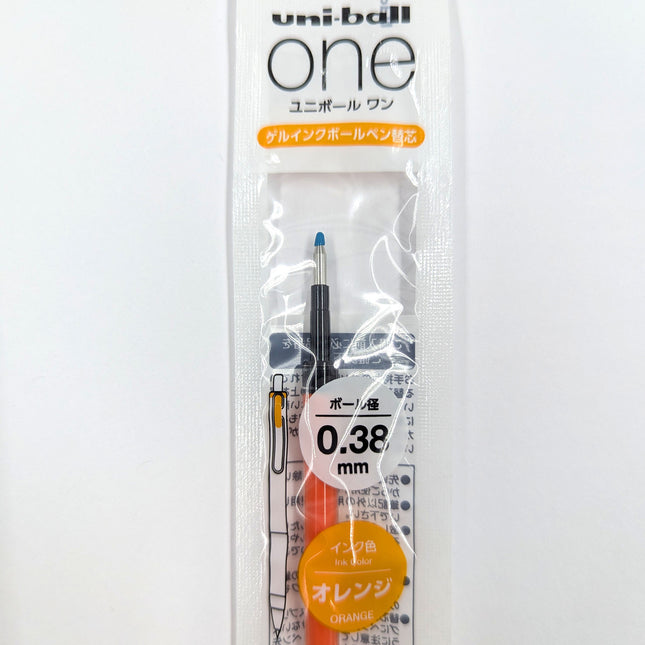 MITSUBISHI PENCIL Uni Ball One Refill  UMR-38S orange