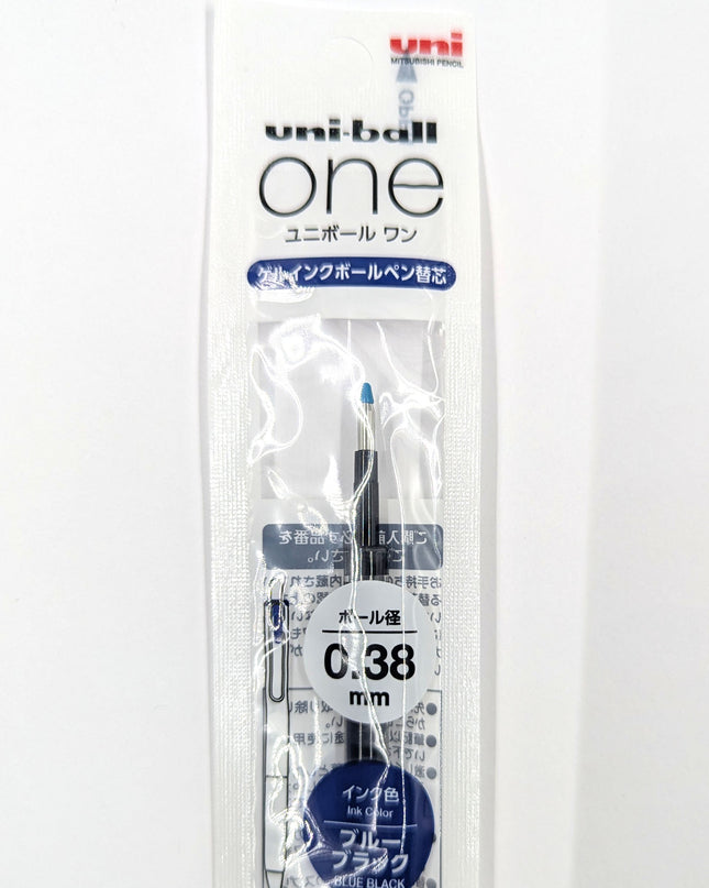 MITSUBISHI PENCIL Uni Ball One Refill  UMR-38S blue black