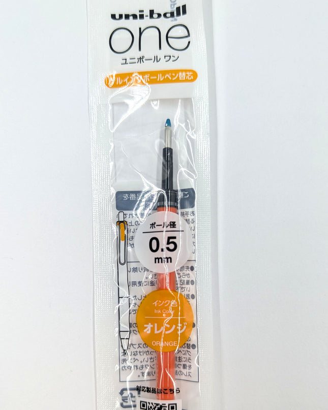 MITSUBISHI PENCIL Uni Ball One Refill  UMR-05S orange