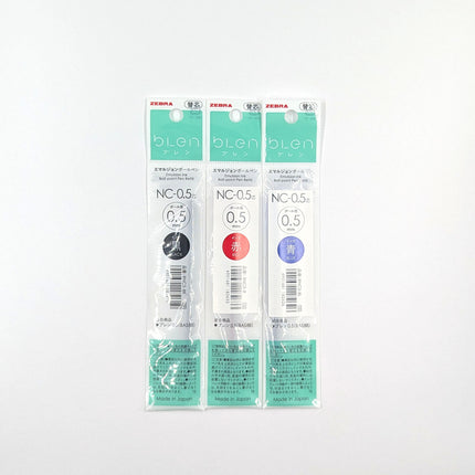 ZEBRA Emulsion Ink Ballpoint Pen Blen  NC-0.5