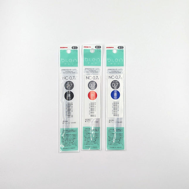 ZEBRA Emulsion Ink Ballpoint Pen Blen  NC-0.7