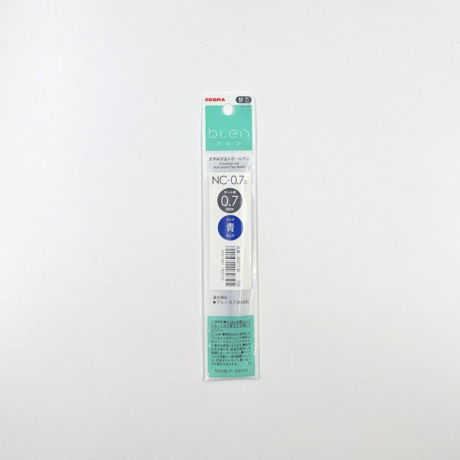 ZEBRA Emulsion Ink Ballpoint Pen Blen  NC-0.7 blue