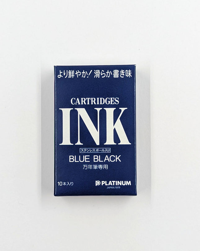 PLATINUM Preppy Fountain Pen Water-Based Dye Ink SPSQ-400 Blue Black