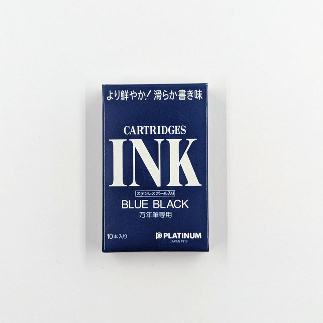 PLATINUM Preppy Fountain Pen Water-Based Dye Ink SPSQ-400 Blue Black