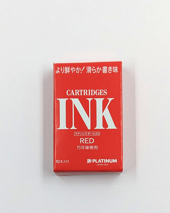 PLATINUM Preppy Fountain Pen Water-Based Dye Ink SPSQ-400 Red