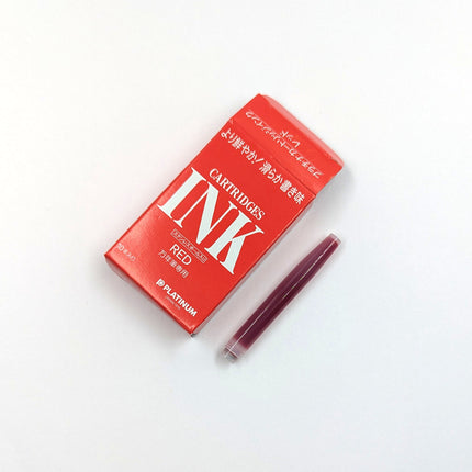 PLATINUM Preppy Fountain Pen Water-Based Dye Ink SPSQ-400 red