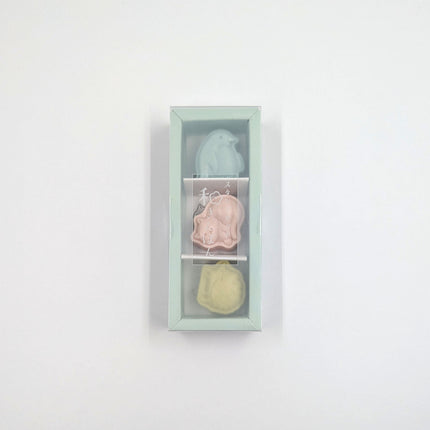 SUN-STAR Wasanbon Stamp Set of 3 Cat