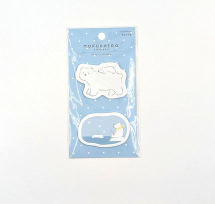 FURUKAWA SHIKO Die-cut sticky notes polar bear
