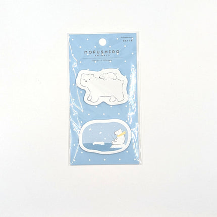 FURUKAWA SHIKO Die-cut sticky notes polar bear