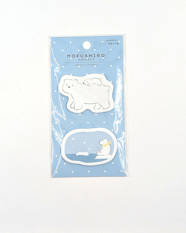 FURUKAWA SHIKO Die-cut sticky notes polar bear