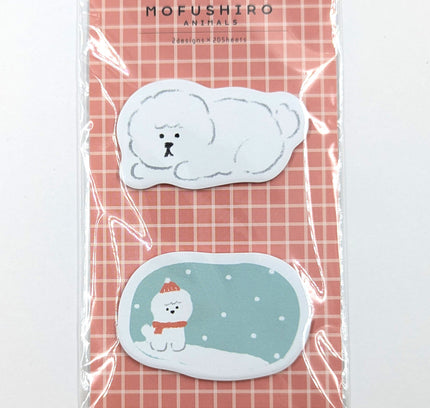 FURUKAWA SHIKO Die-cut sticky notes dog close up