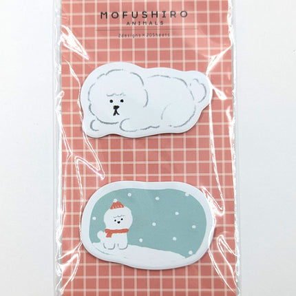 FURUKAWA SHIKO Die-cut sticky notes dog close up