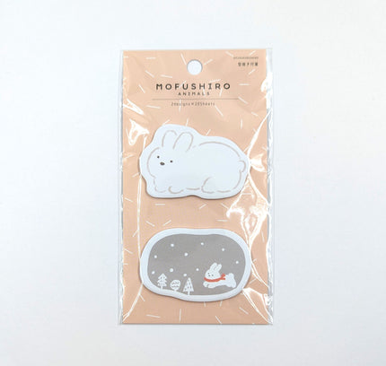 FURUKAWA SHIKO Die-cut sticky notes rabbit