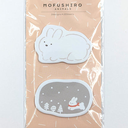 FURUKAWA SHIKO Die-cut sticky notes rabbit close up