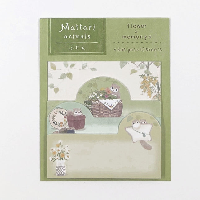 NB Mattari Day Sticky Notes Momonga