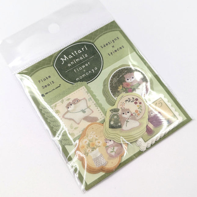 NB Mattari Day Flake Stickers momonga