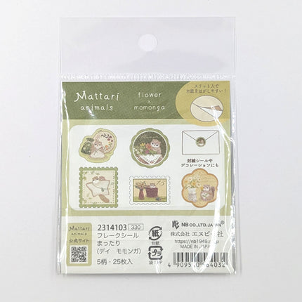 NB Mattari Day Flake Stickers momonga