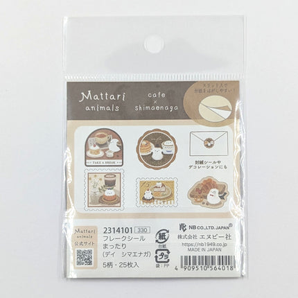 NB Mattari Day Flake Stickers shimaenaga