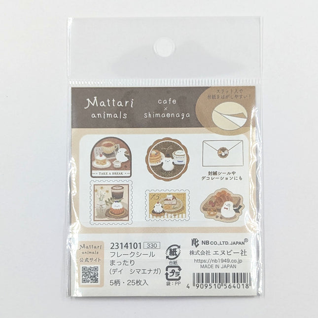 NB Mattari Day Flake Stickers shimaenaga