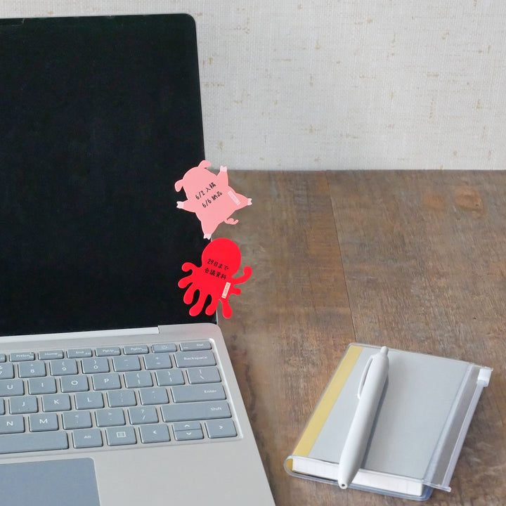 YAMATO wemo PETTA Silicone Sticky Notes