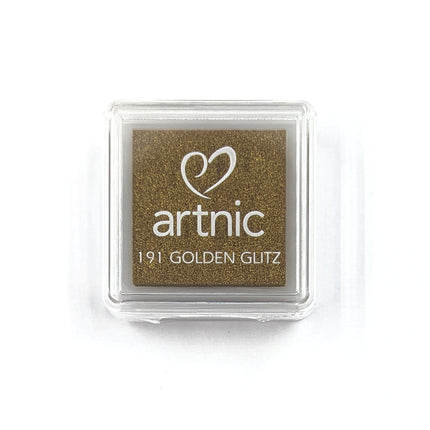 TSUKINEKO Artnic S Stamp Ink Pad Golden Glitz