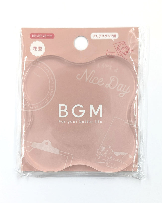 BGM Acrylic Block (Large) for Clear Stamps