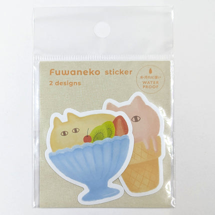 EL COMMUN FUWANEKO Die‑Cut Sticker sweets