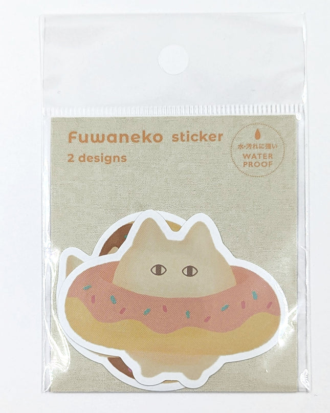 EL COMMUN FUWANEKO Die‑Cut Sticker donut