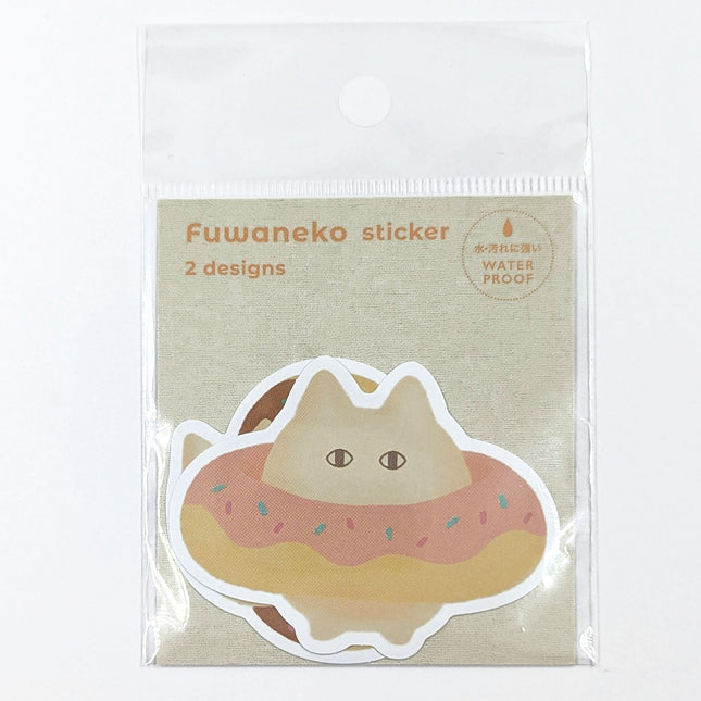 EL COMMUN FUWANEKO Die‑Cut Sticker donut
