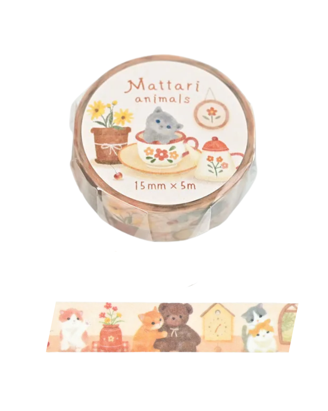 NB Mattari Day Masking Tape Kitten