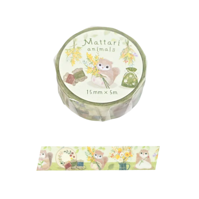 NB Mattari Day Masking Tape momonga