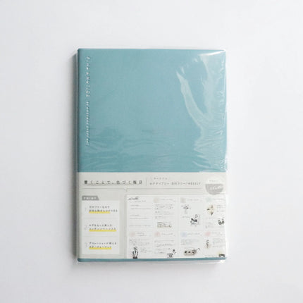 MARK'S Log Diary Date-free Weekly Planner Green