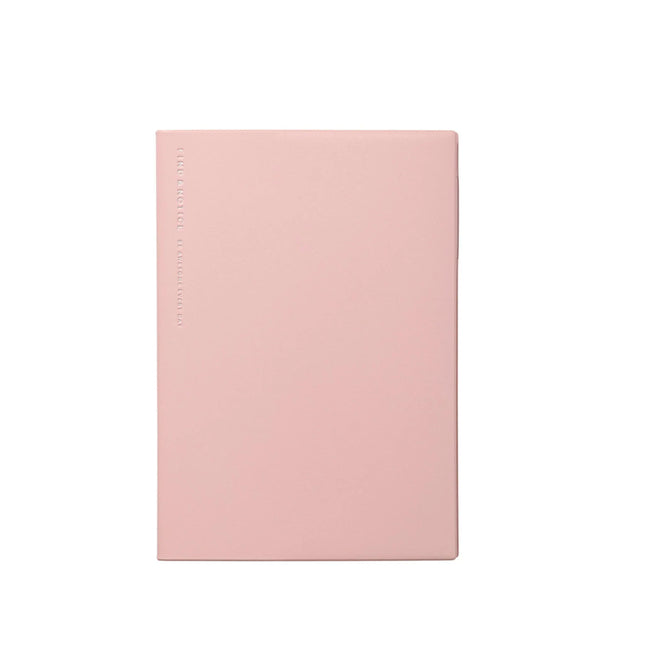 MARK'S Log Diary Date-free Weekly Planner Pink