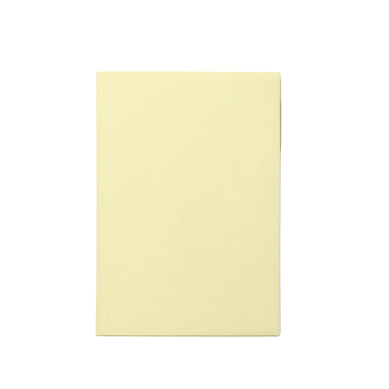 MARK'S Log Diary Date-free Weekly Planner Pale Yellow